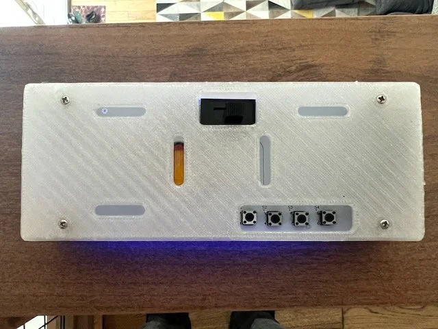 LED name signs for Lucille and Audra